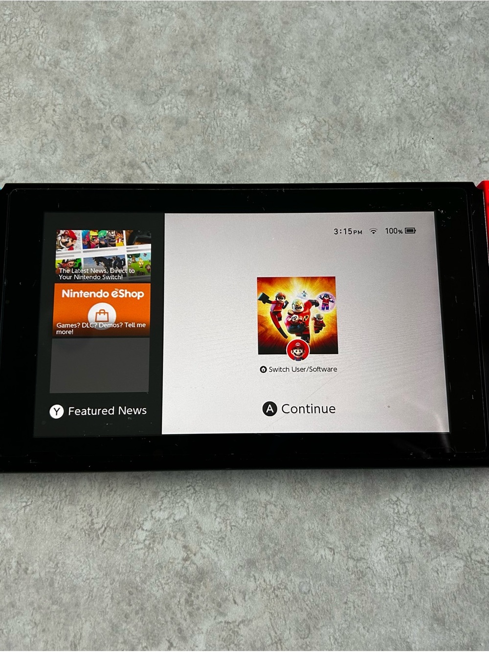 Nintendo Game Case Spines in Bright Red